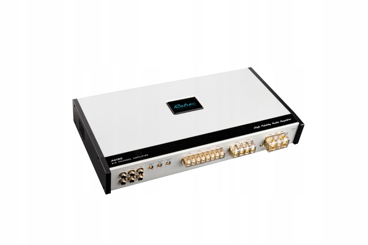 Car Audio Amplifier 6-Channel Class AB REBEC A-Series A6150