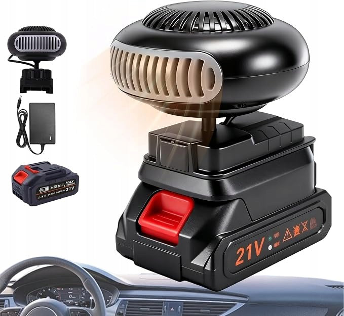 Car Battery Heater with USB, 1500 mAh, US Plug Power Adapter