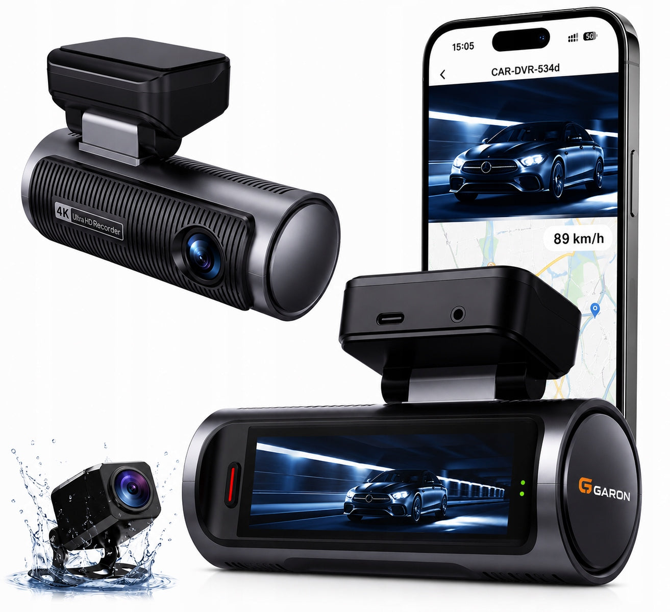 Car Camera Video Car DVR GARON GPS Video Recorder Packaging status original