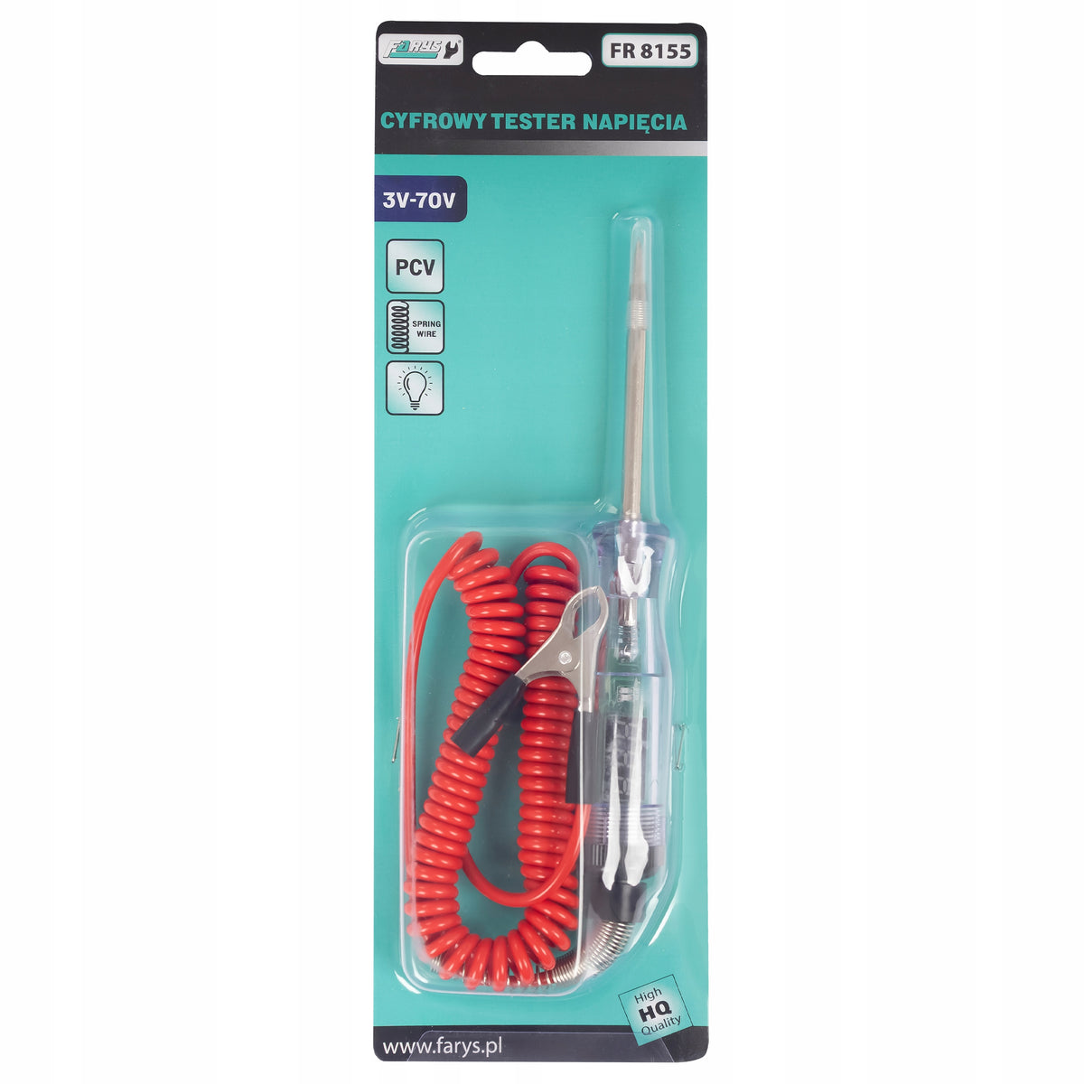 Car Circuit Voltage Tester Digital 3V-70V FR8155 EAN (GTIN) 5906492993866