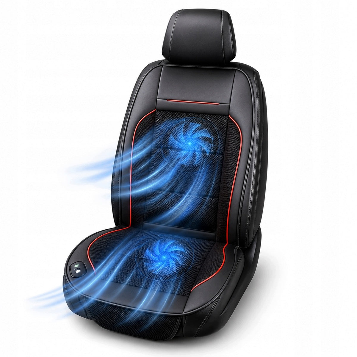Car Cooling Mat Ventilated Seat 12V Vent Adjustment