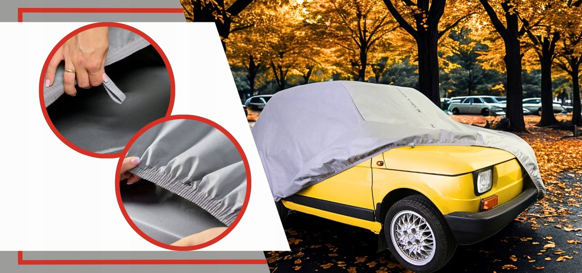 Car Cover Fiat 126p Auto Tarpaulin Toddler Classic Year-round Manufacturer Nava Group
