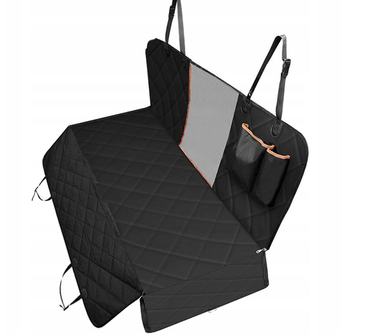 Car Cover for Dog Waterproof Seat Mat with Pockets Packaging status original