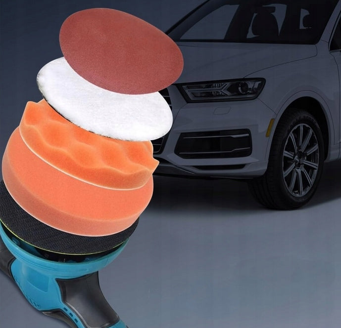 Car Eccentric Cordless Polisher Large Set 2 x Rechargeable Battery Product weight with unit packaging 2.45 kg