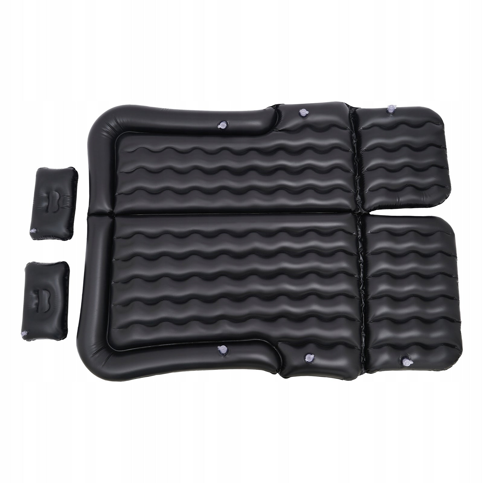 Car Inflatable Mattress 300kg, SUV Sleeping Bed, Travel - Black