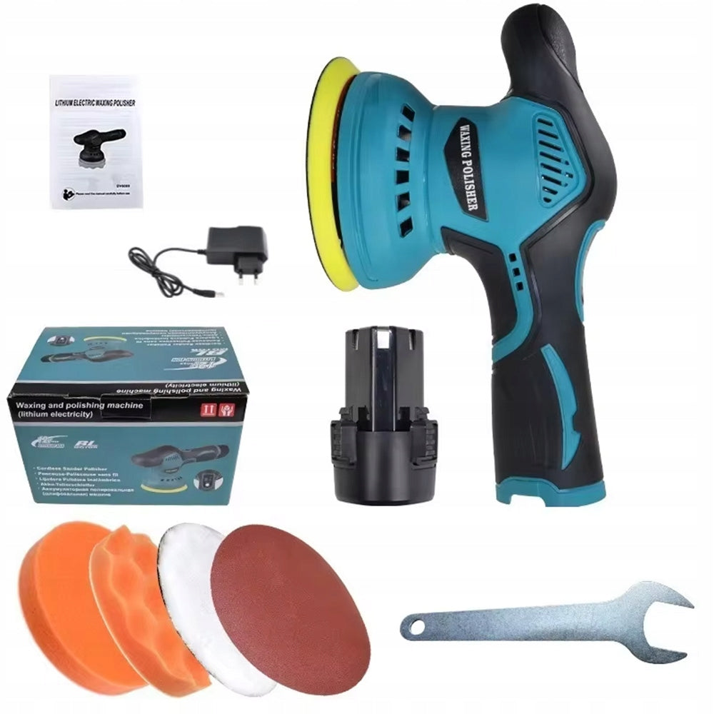 Car Polisher 8 Gear Polishing Machine 125MM ECCENTRIC OSCILLATING GRINDER