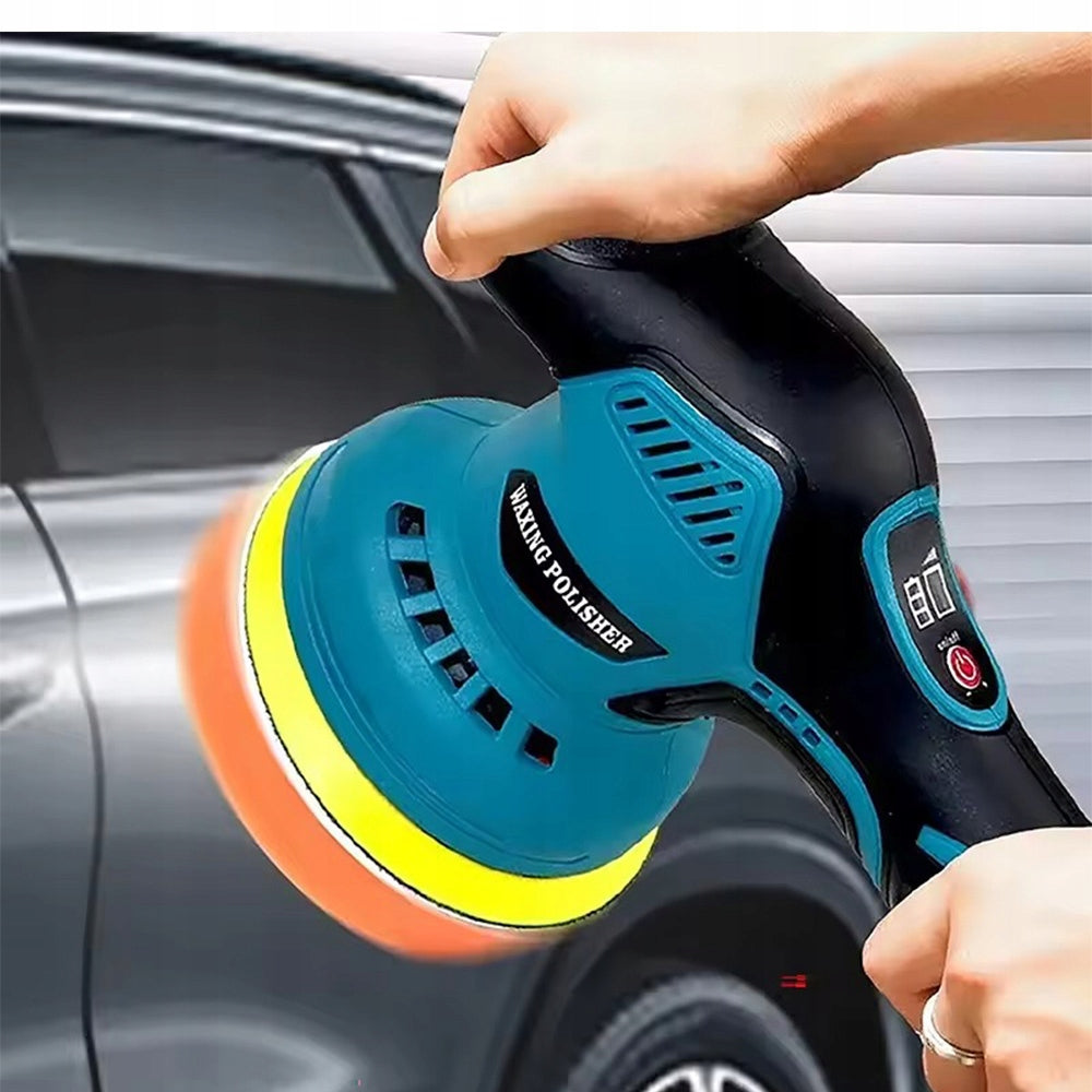 Car PolisherPolishing Machine 125MM ECCENTRIC OSCILLATING GRINDER 8 Gear Packaging status original