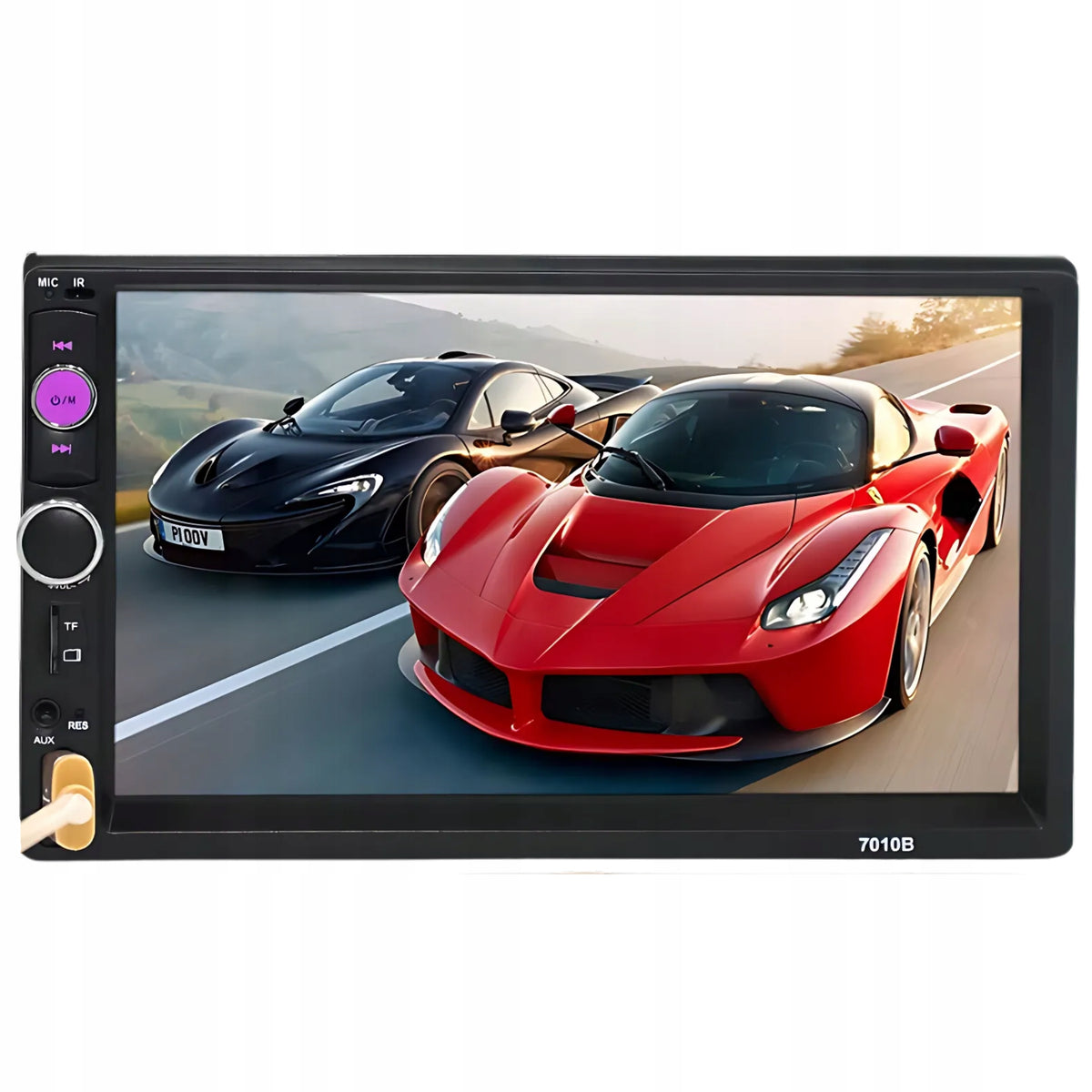 Car Radio BLUETOOTH Android Auto 2 DIN 7 Cali USB AUX SD Microphone Packaging status original