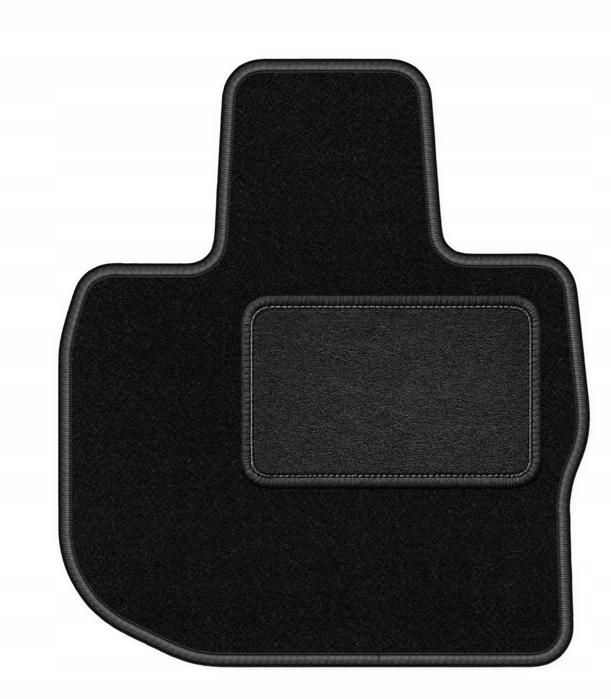 Car Rug Velour Driver for BMW X3 G01 2017- LUX black