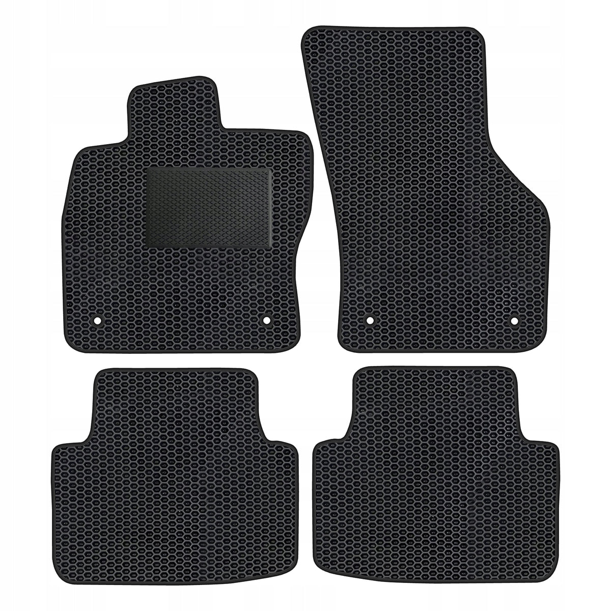 Car Rugs Rubber EVA Footrest for Volkswagen Passat B8 2014-2023