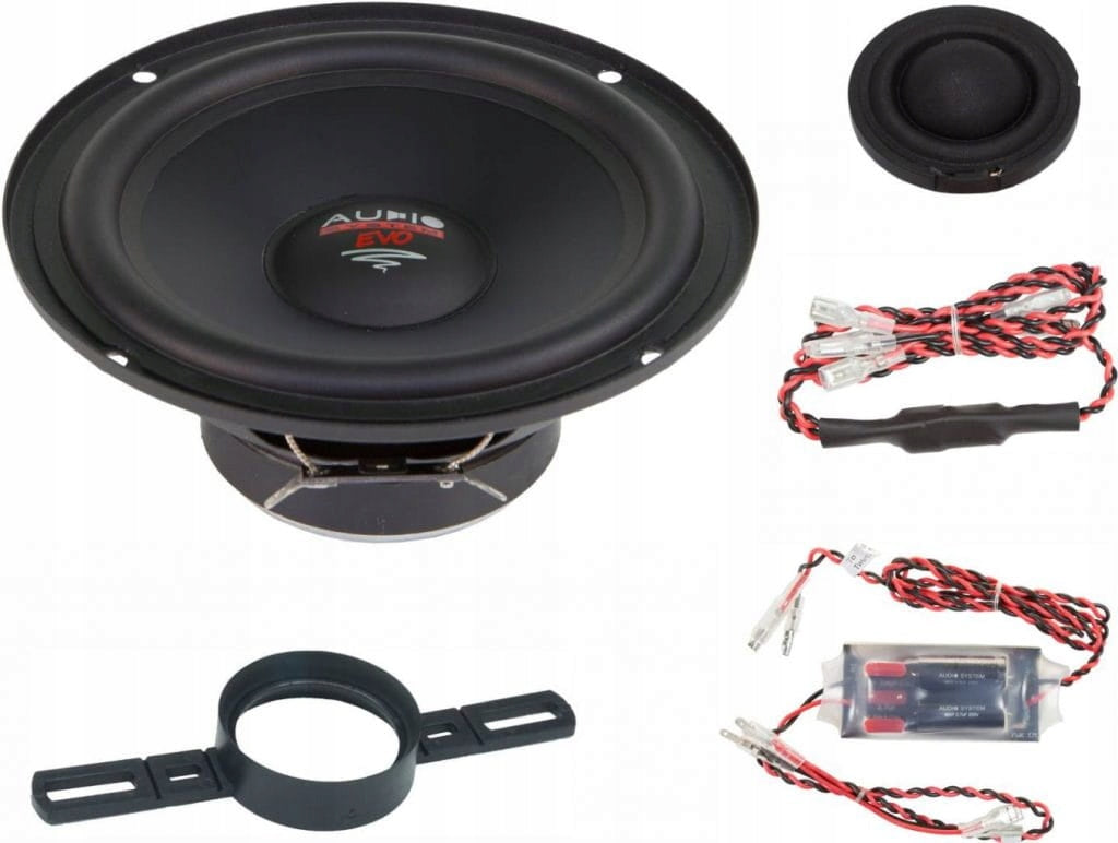 Car SPEAKERS Audio System R165EM EVO2 - 165mm 16,5cm 2x100W 2-Way Brand Audio System