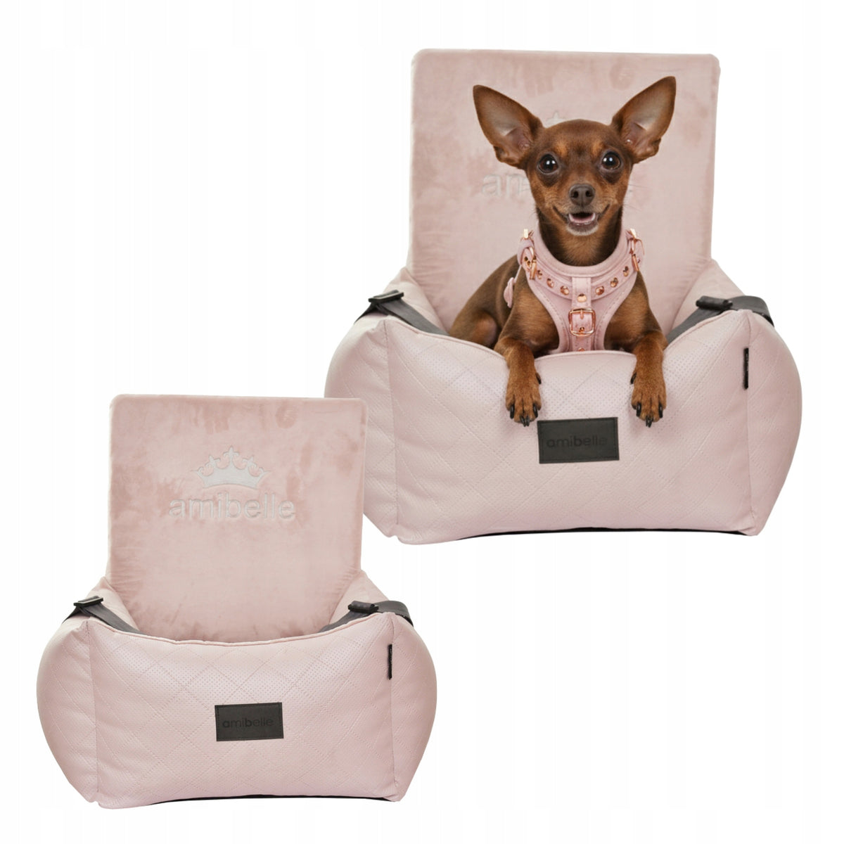 Car Seat Bag Transporter Cat Dog Bed for Car
