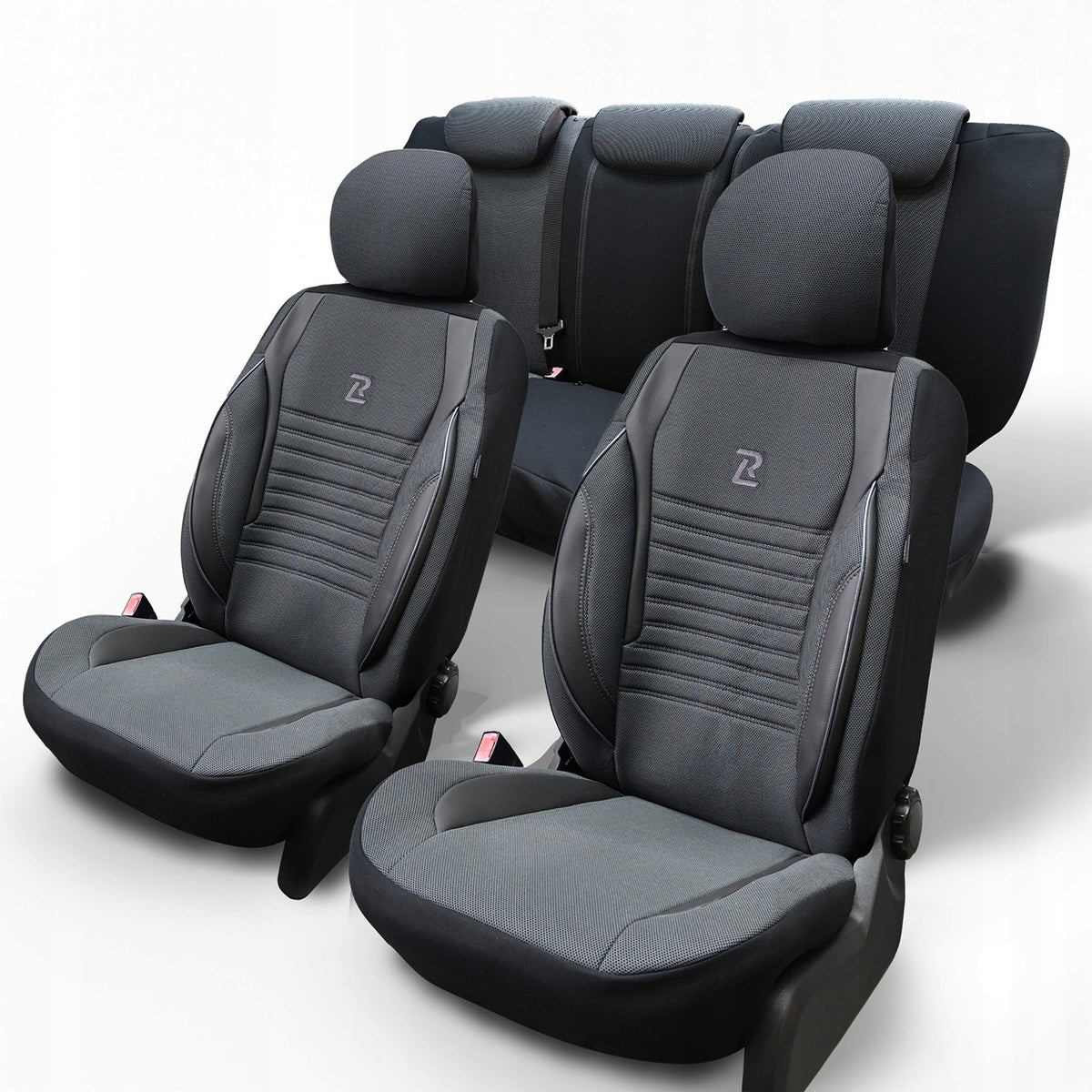 Car Seat Covers Luxury Set ARES Black