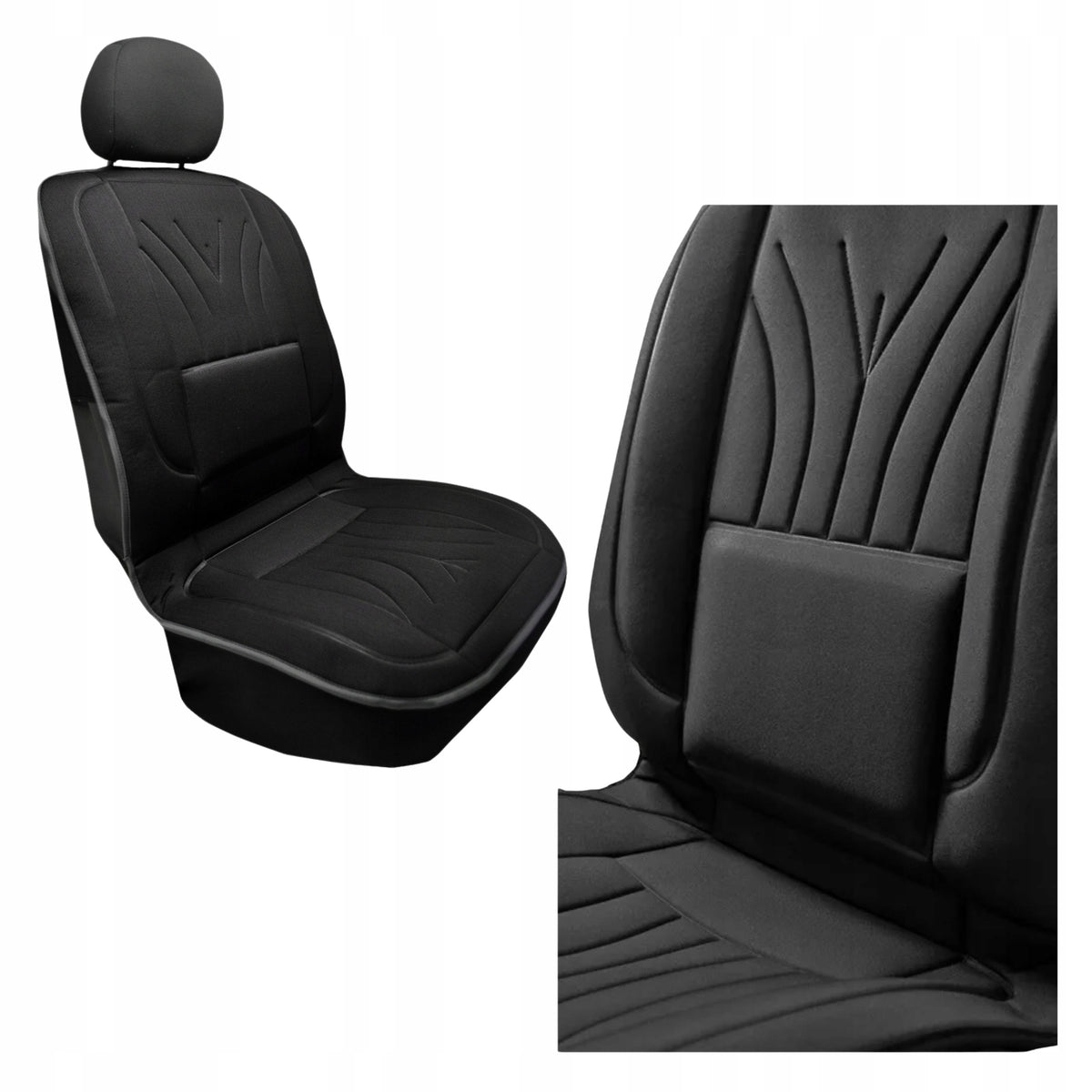 Car Seat Mat Cover Embossed Ergonomic Thick Dedicated