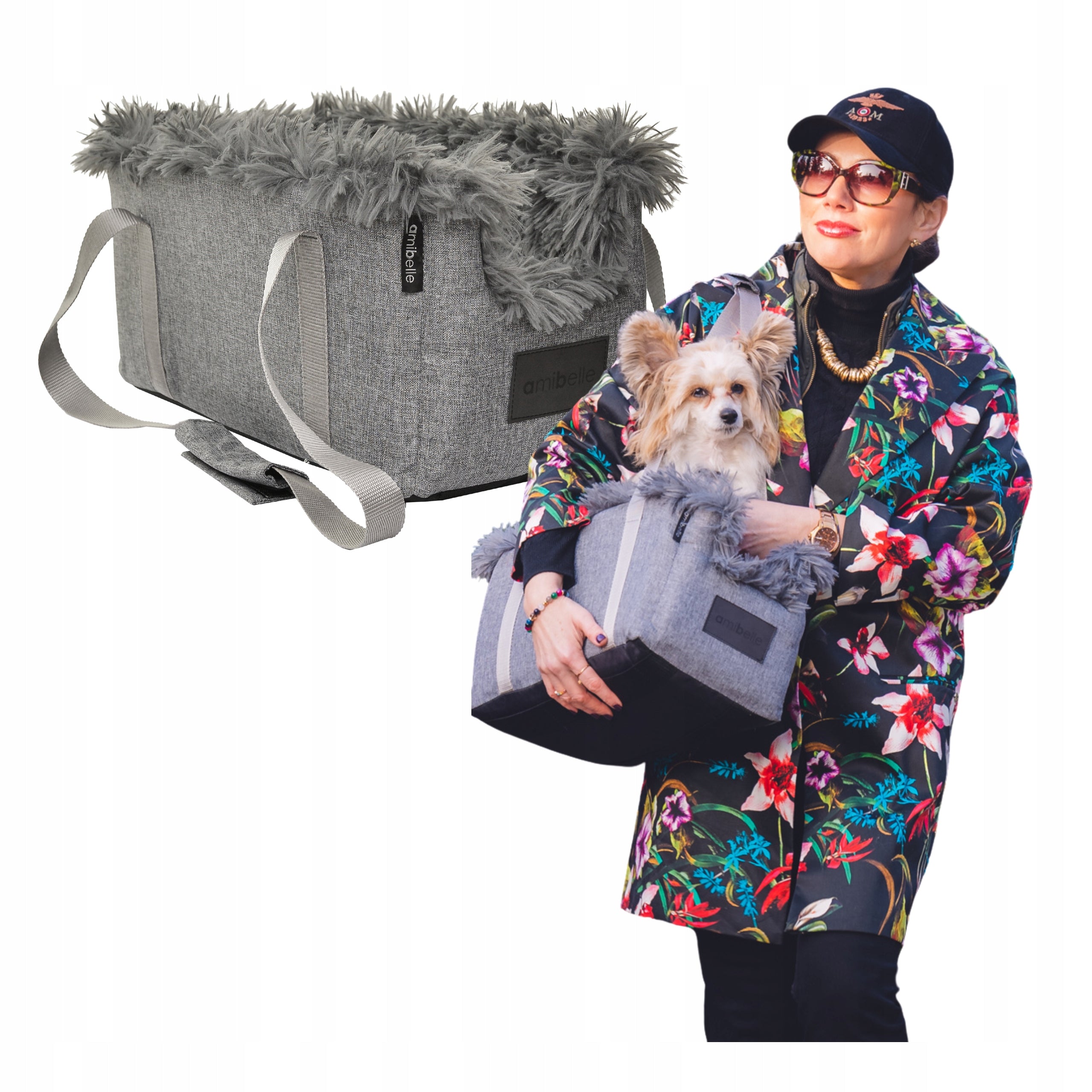 Car Seat Transporter Bag Cat Dog Bed Safe