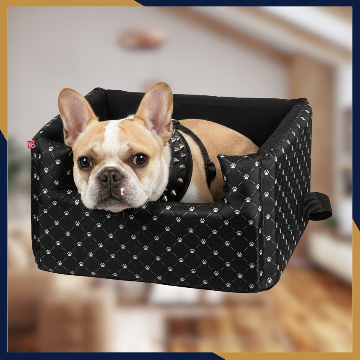 Car Seat Transporter Cat Dog Bed Safe Pupil Packaging status original