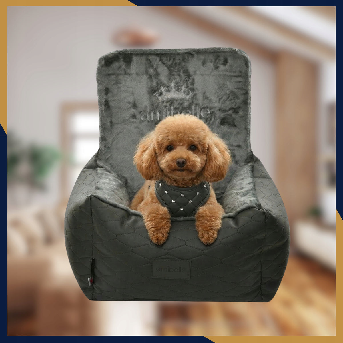 Car Seat Transporter Cat Dog Bedding for Car Safe Manufacturer code 5903003207467