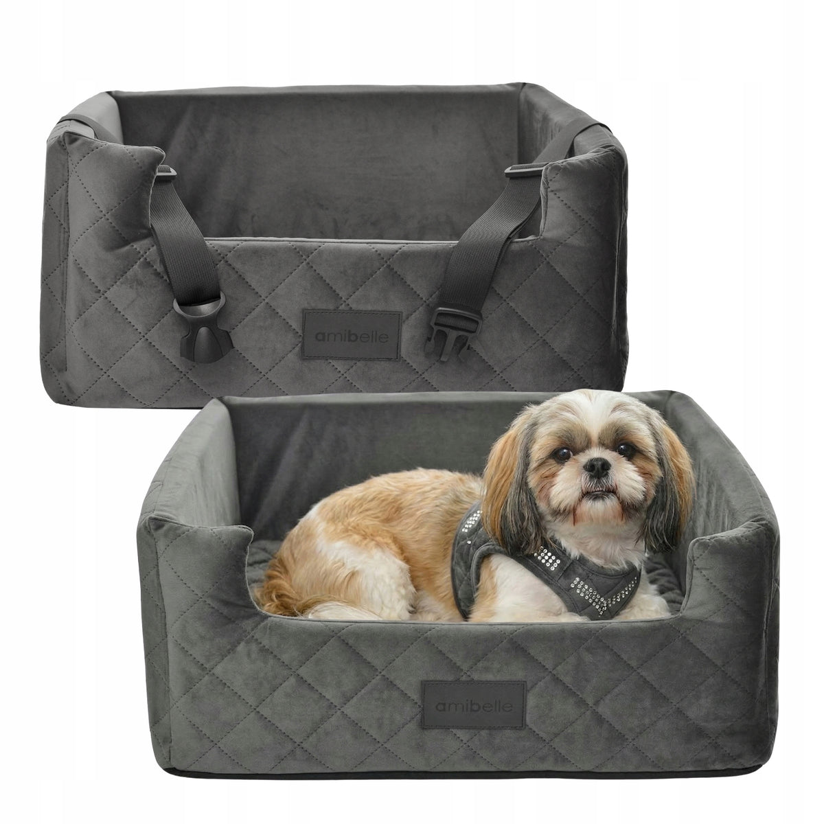 Car Seat for Dog Cat Transporter Seat Bed