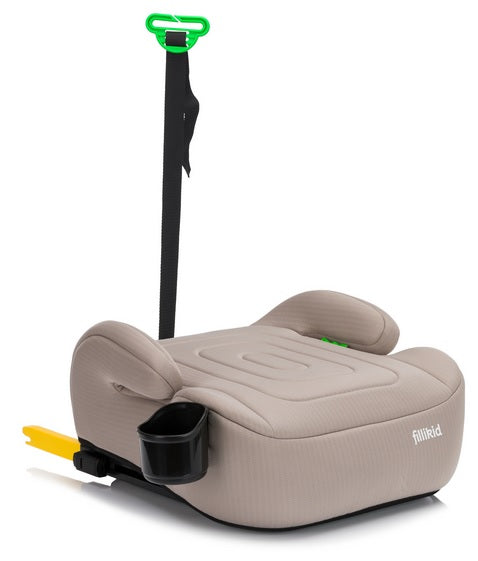 Car Seat i-Size 125-150cm ISOFIX Beige Light Stand