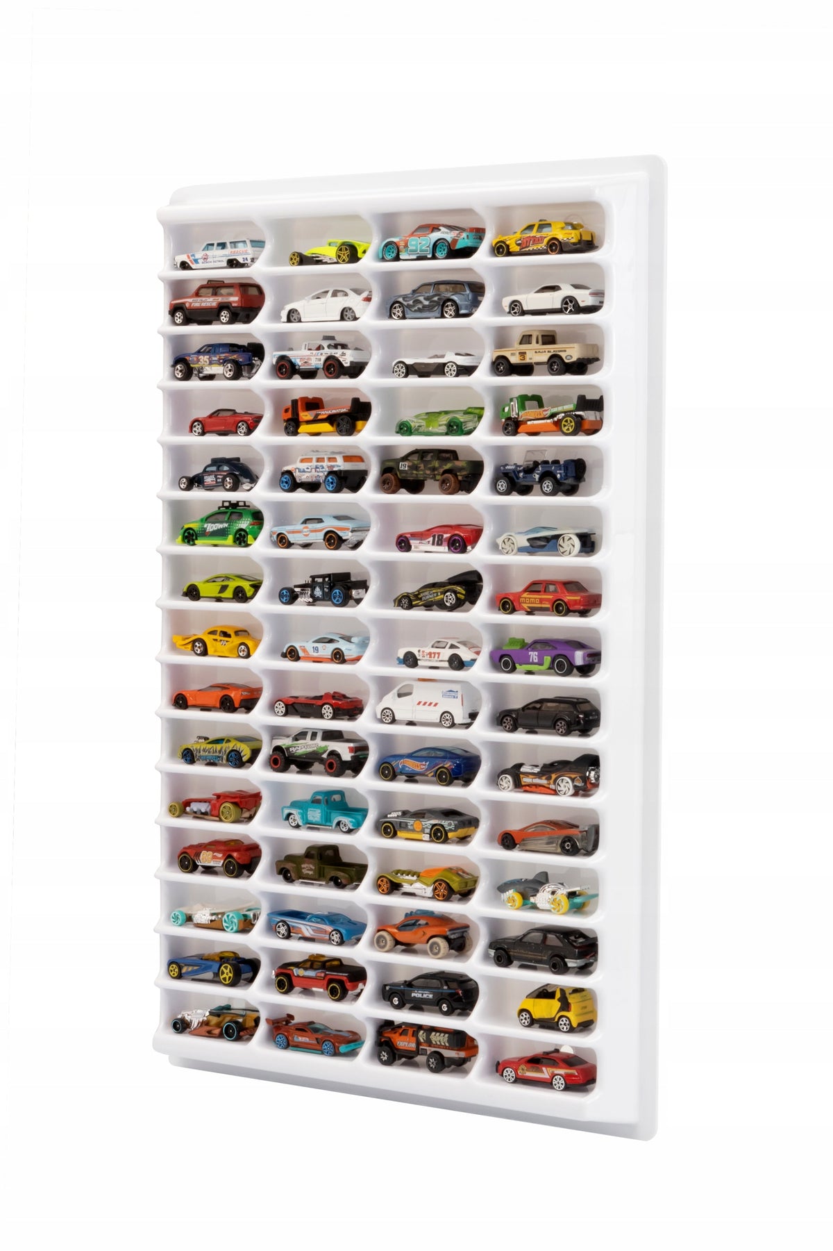 Car Shelf Resoraki Cars Organizer Lockable White