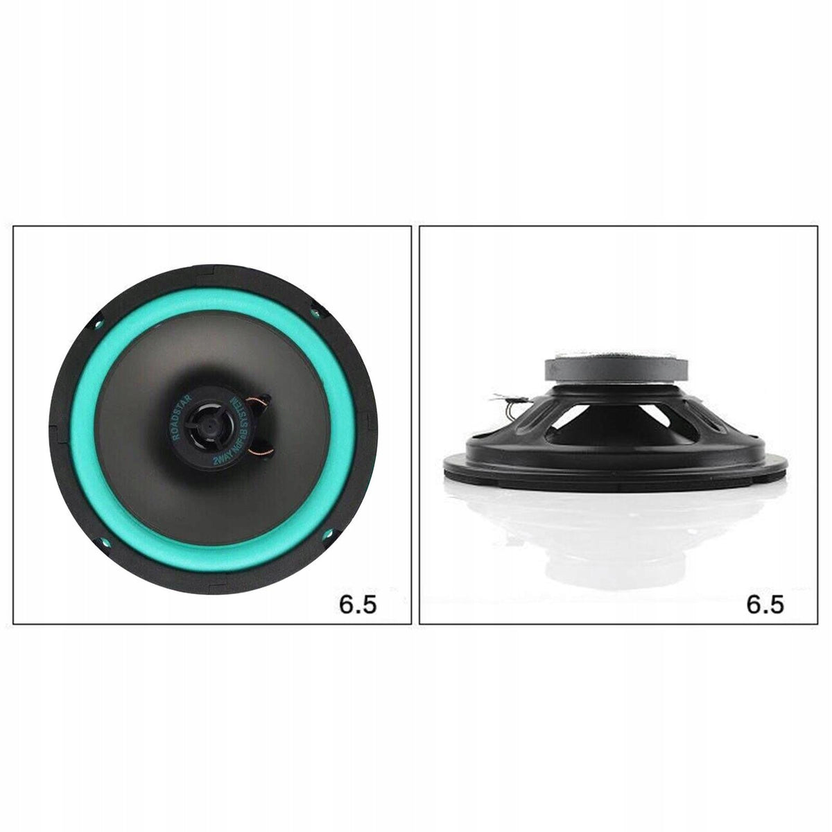 Car Speakers 2 Way Stereo Full Range 4 Ohm with VO-602 6.5 inch 160W Packaging status no packaging