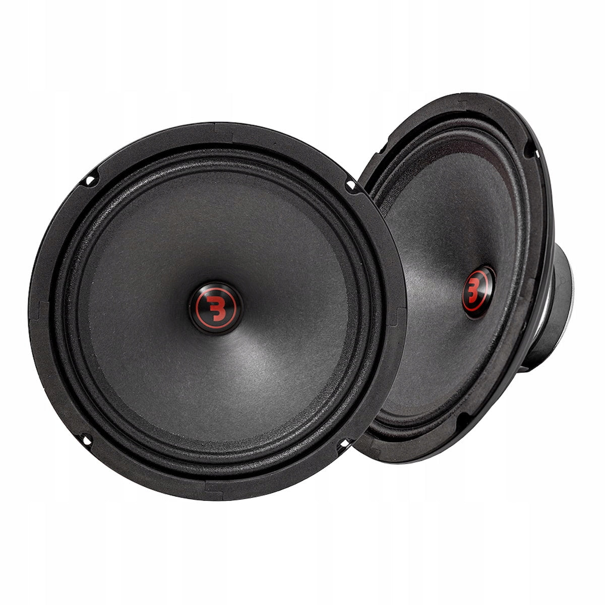 Car Speakers Bass Habit Rebel SR200M Midrange 8” 92 dB 130W MAX SPL