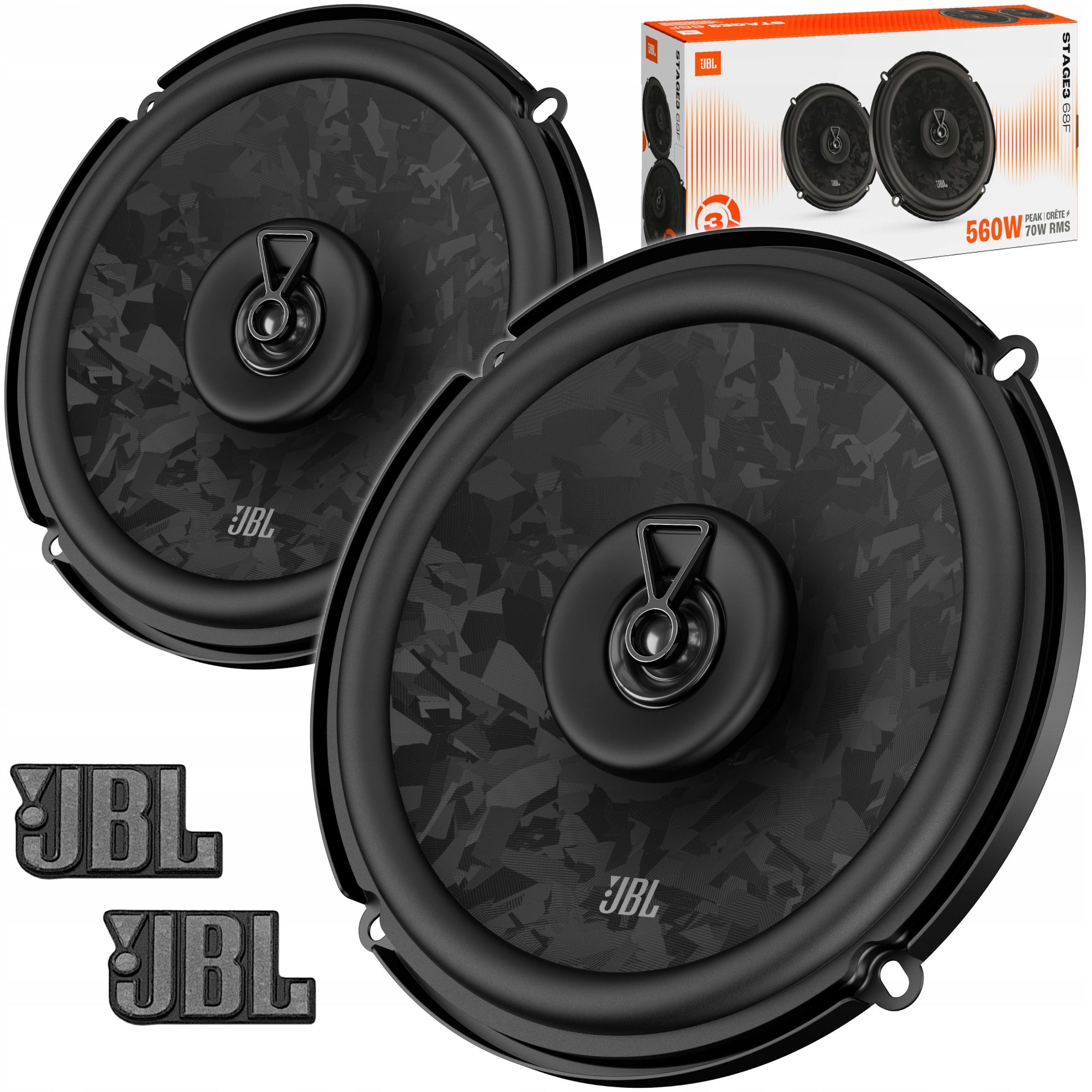 Car Speakers JBL Stage3 68F 165 mm 560W Two-Way 2nd Generation
