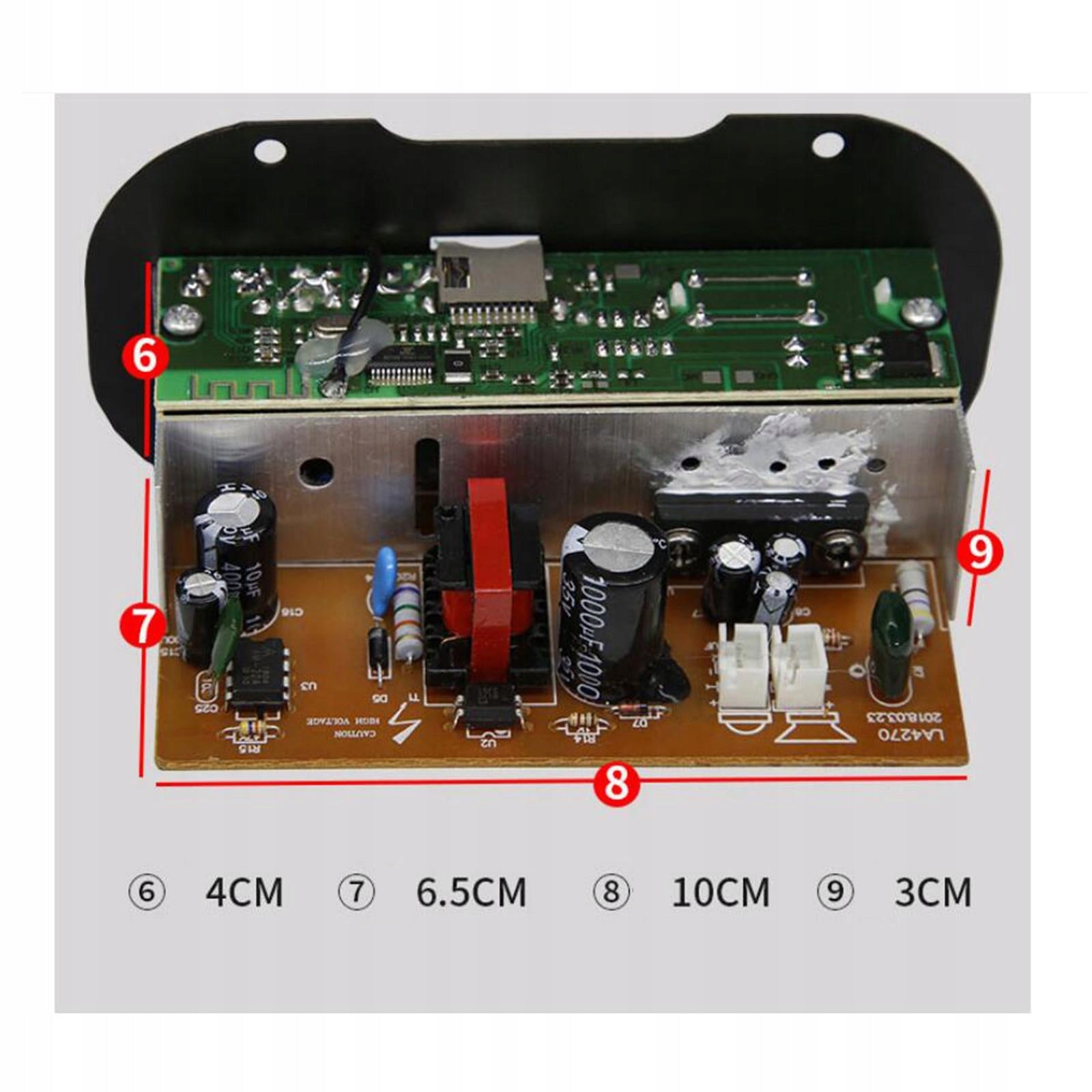 Car Subwoofer Amplifier Bluetooth Hi Fi 220 V Series Subwoofer samochodowy Wzmacniacz Radio
