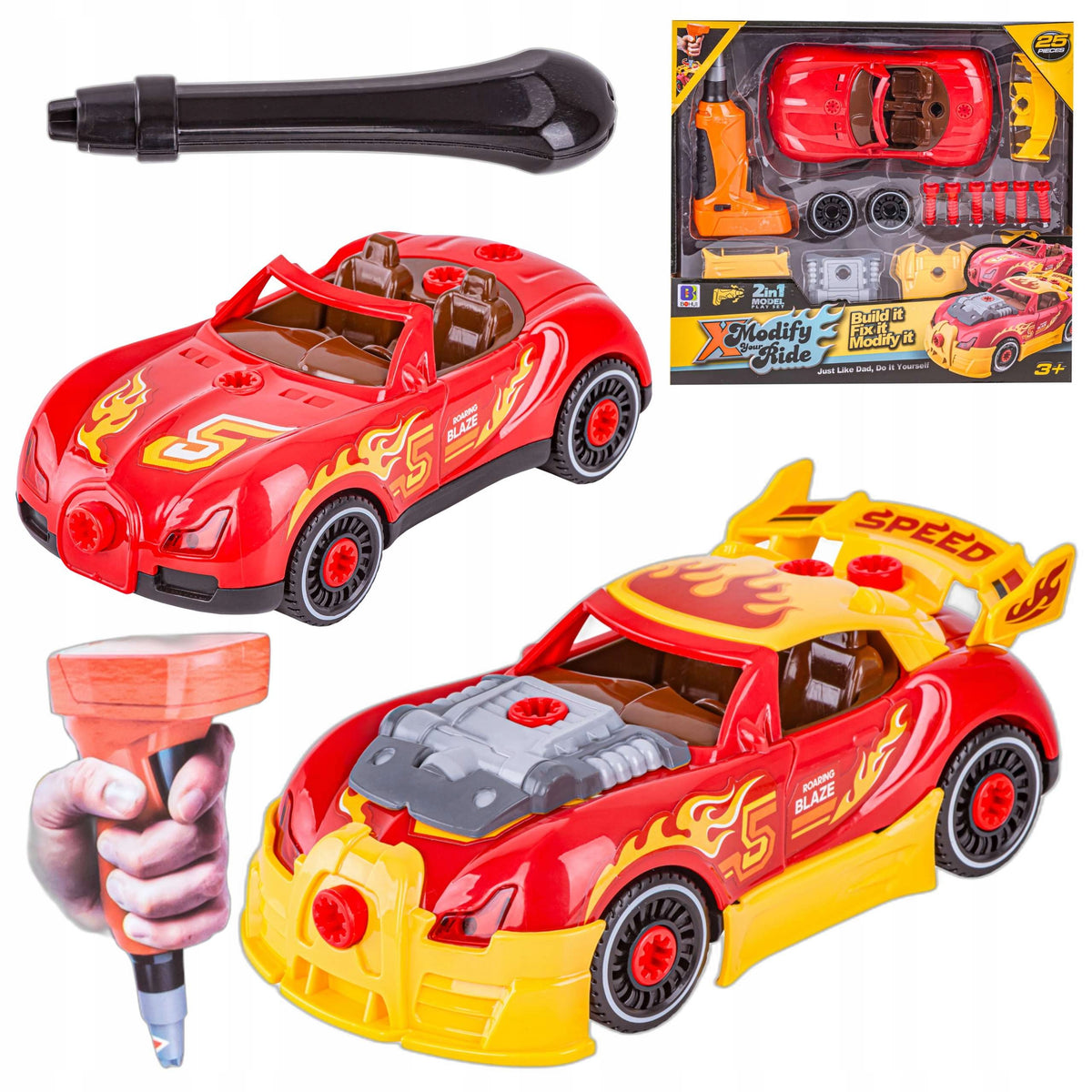 Car UNSCREWING Twisting Auto Sports 2in1 SCREWDRIVER Screws Tuning
