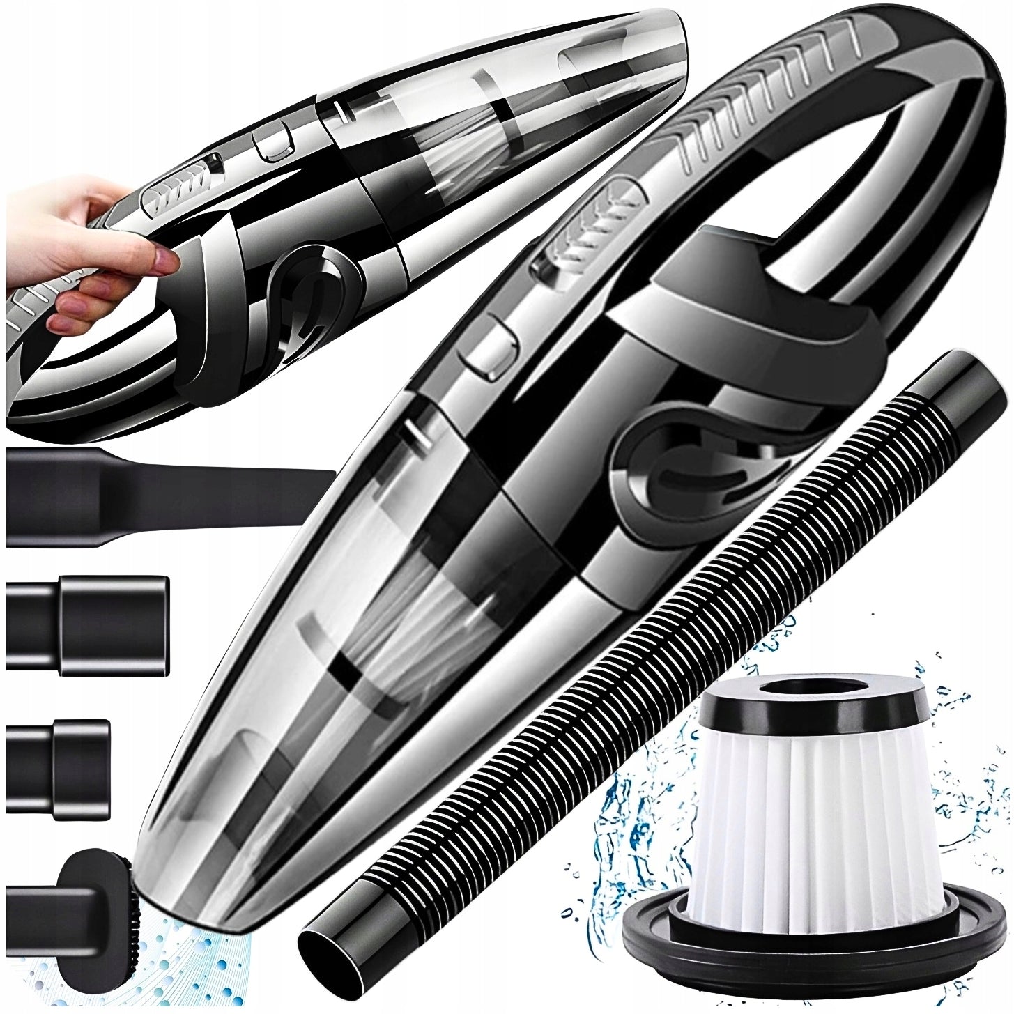 Car Vacuum Cleaner Handheld Portable Cordless