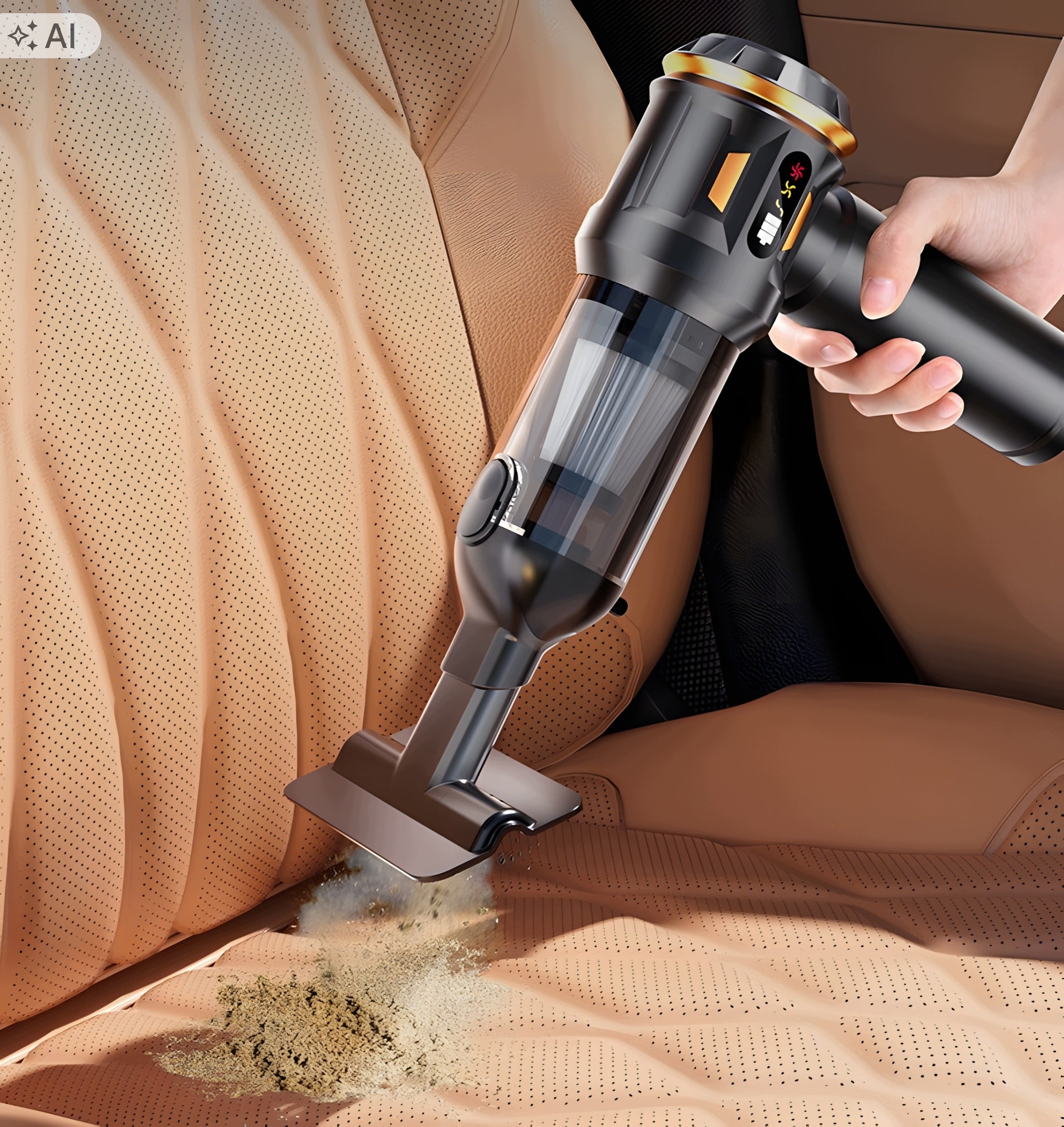Car Vacuum Cleaner Wireless Handheld Blower 4in1 120W USB-C for Car Manufacturer code do auta mini przenośny kompaktowy mocny USB-C