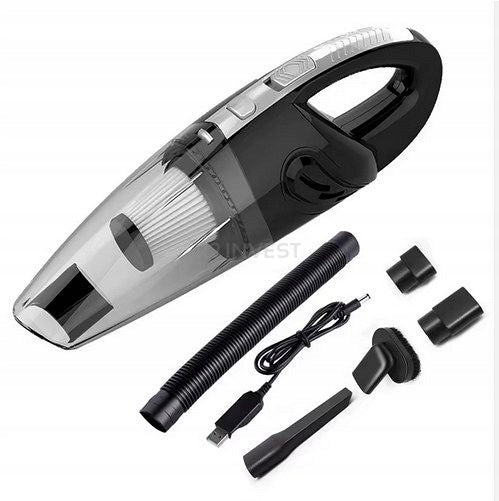 Car Vacuum Cleaner Wireless Handheld Cordless Powerful USB Tips