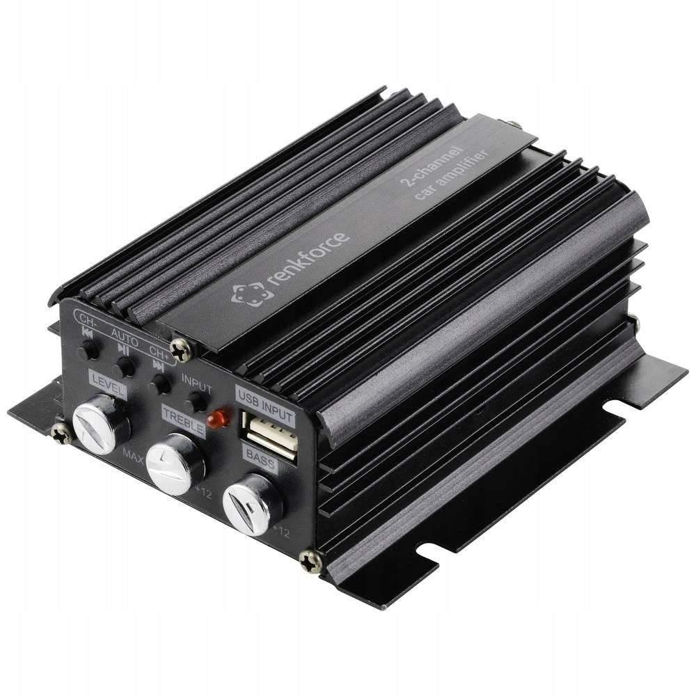 Car amplifier Renkforce RF-CMP-202, 100 W