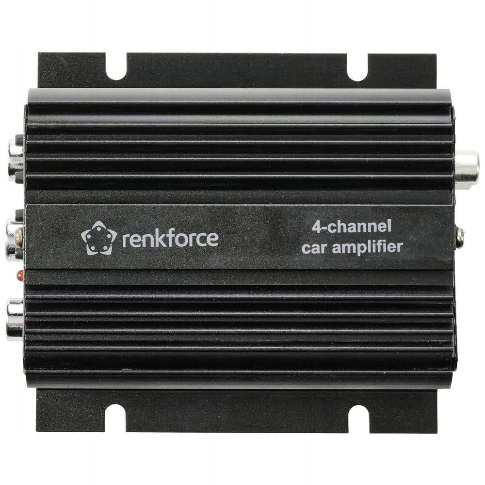 Car amplifier Renkforce RF-CMP-204, 200 W Model RF-5137516