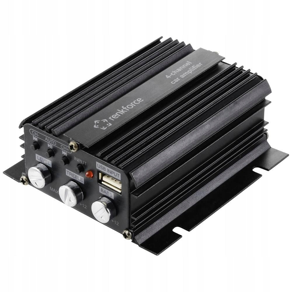 Car amplifier Renkforce RF-CMP-204, 200 W