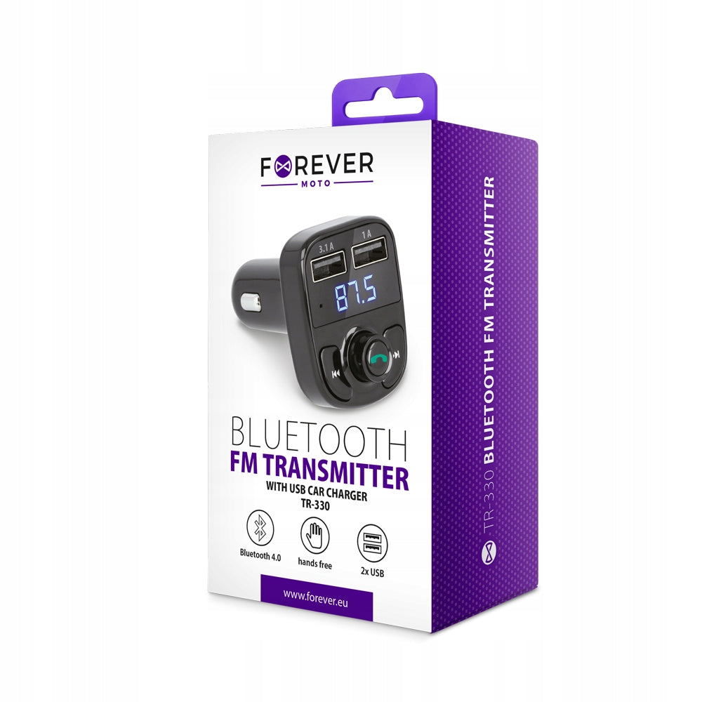 Car bluetooth FM transmitter Forever TR-330