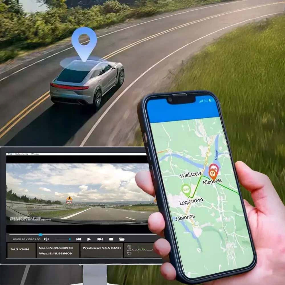 Car camera ORLLO RX700PRO – front 4K + rear Full HD | GPS | WIFI Viewing angle 135°