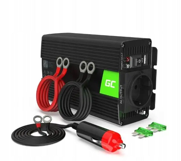 Car converter Green Cell INV03DE 12V to 230V 500W/1000W