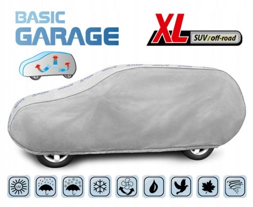 Car cover Kegel-Błażusiak Basic Garage SUV/off road XL grey Manufacturer's catalog number 5-3969-241-3021