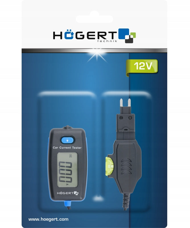 Car current meter Hoegert Technik, max 20A, MTA fuse plug Brand Hoegert Technik