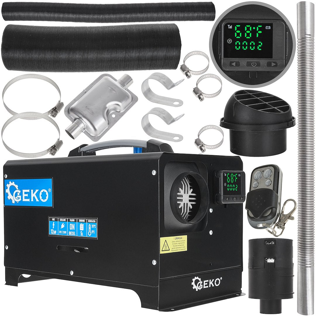 Car heater parking heater for diesel 12V/230V 12KW