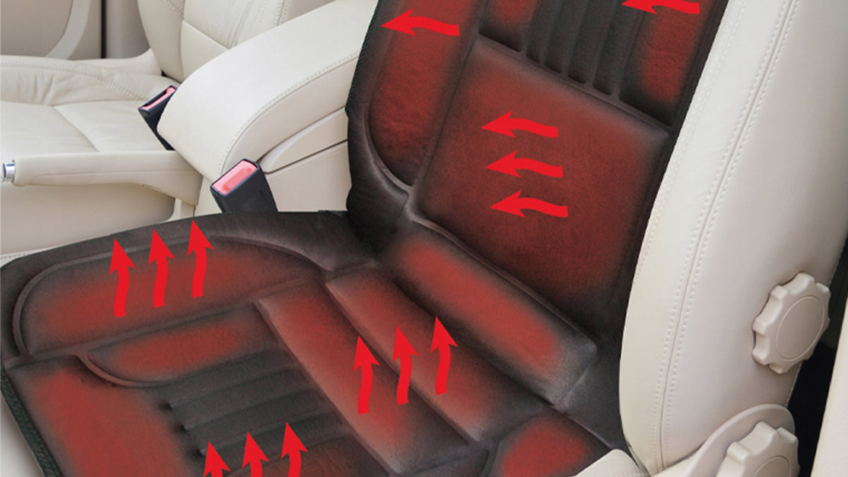 Car heating mat for armchair 12V 3 heating modes DUNLOP Brand Dunlop