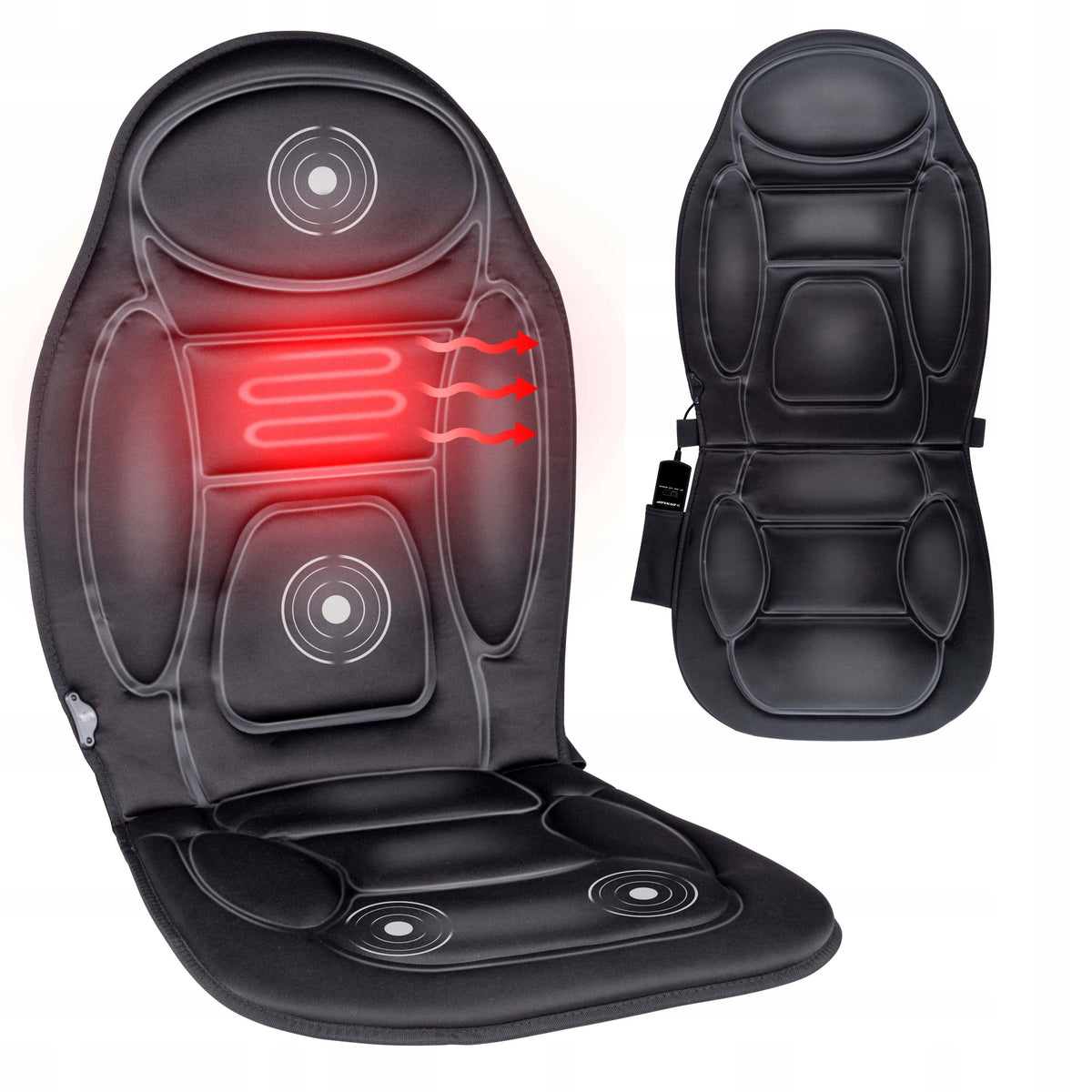 Car heating mat with massage for armchair 12v PILOT REGULATION Dunlop