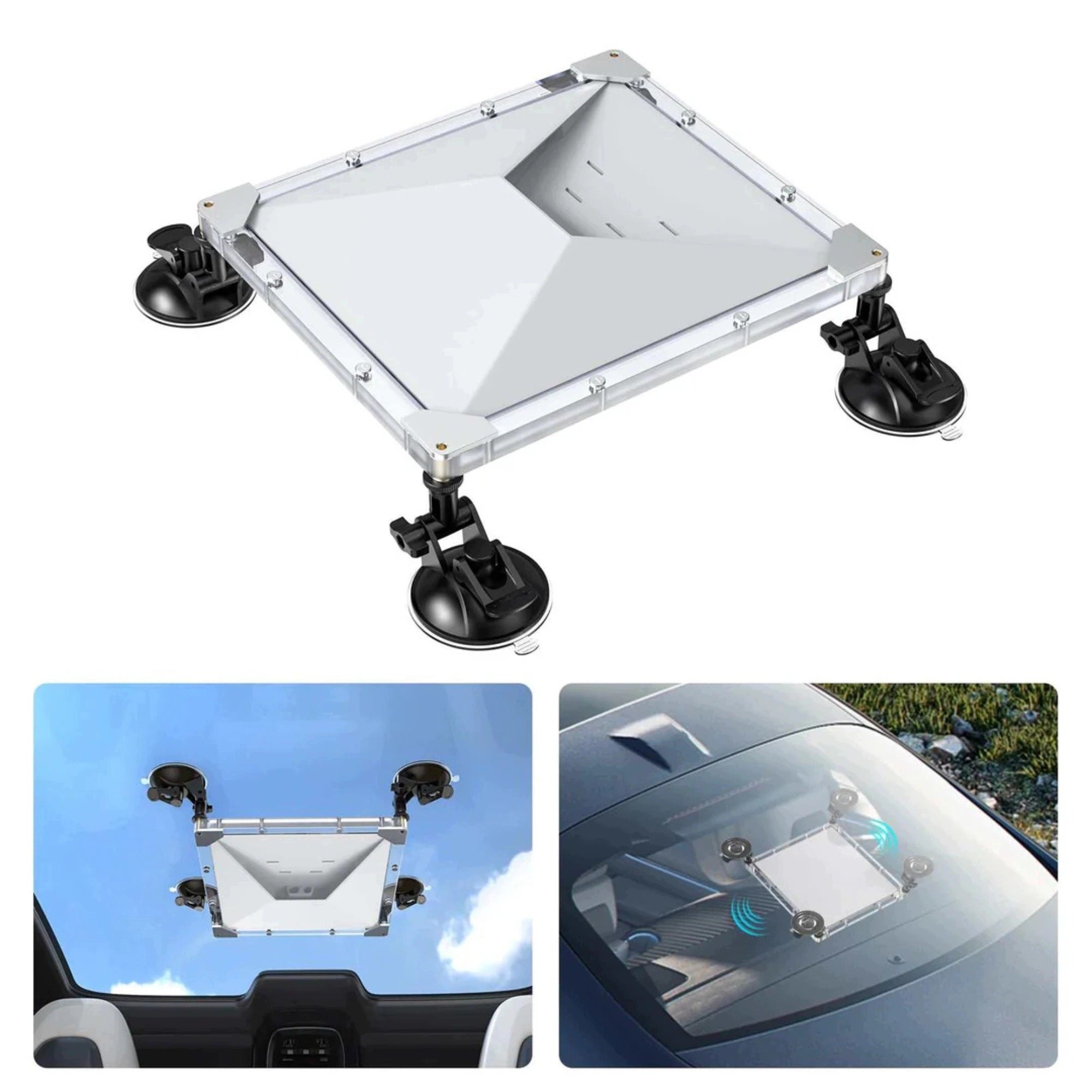 Car holder for Starlink Mini 2in1 housing Spacetronik for suction cups Manufacturer code SSM20