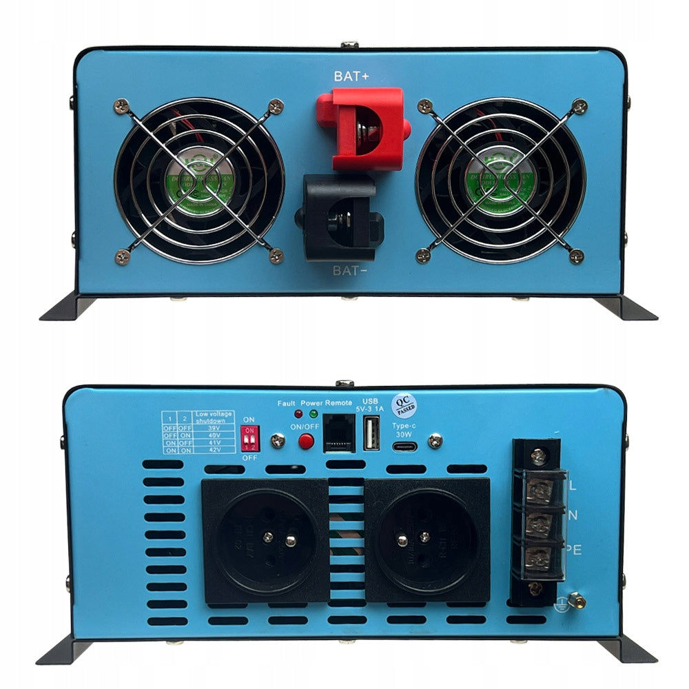 Car inverter 48V/230V Polion 4000W pure sine Effective power 4000 W
