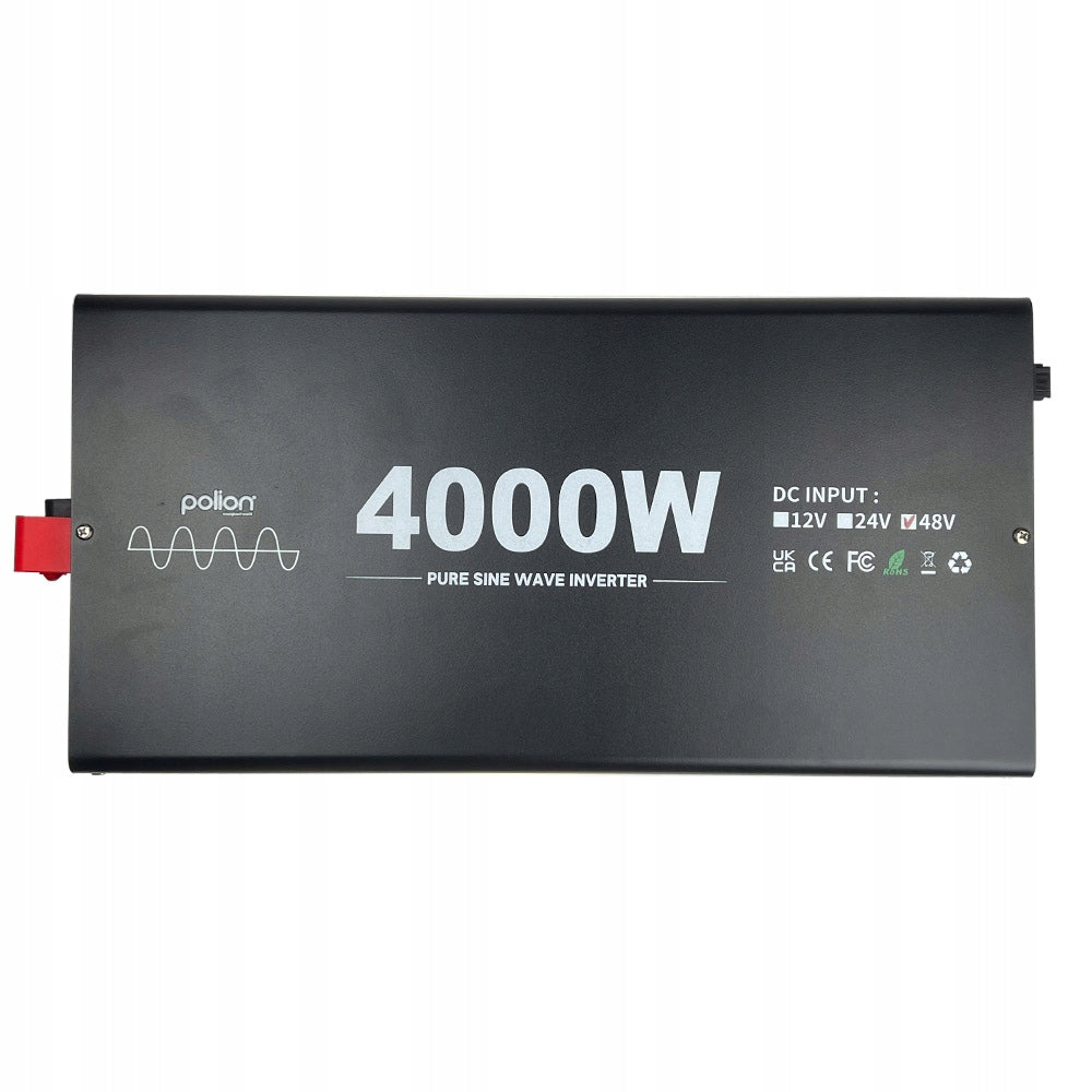 Car inverter 48V/230V Polion 4000W pure sine Packaging status original