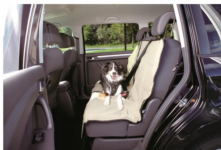 Car mat fabric L/XL Trixie beige 140 cm x 140 cm Brand Trixie