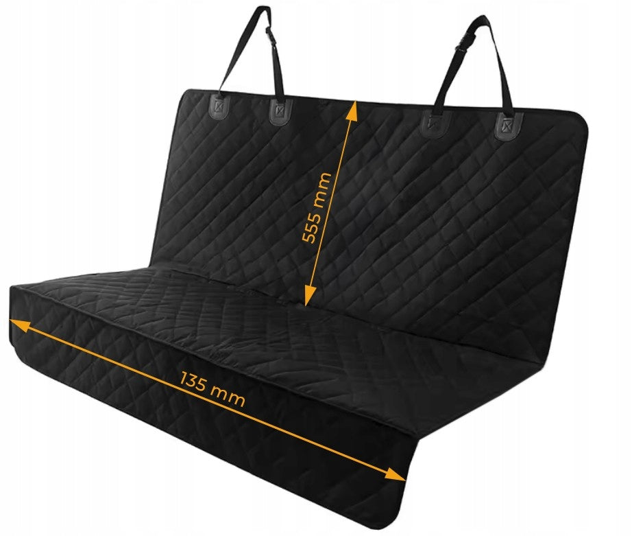 Car mat for Dog plastic universal black 142 x 142 Brand no brand