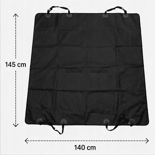 Car mat nylon universal Cooper & Pals black 145 cm x 140 Brand no brand