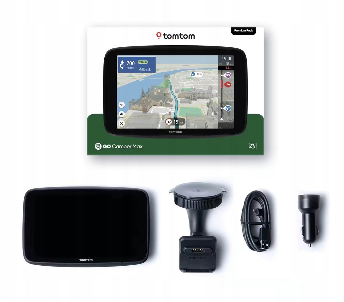 Car navigation TOMTOM GO Camper Max 700 Manufacturer code Camper Max 700